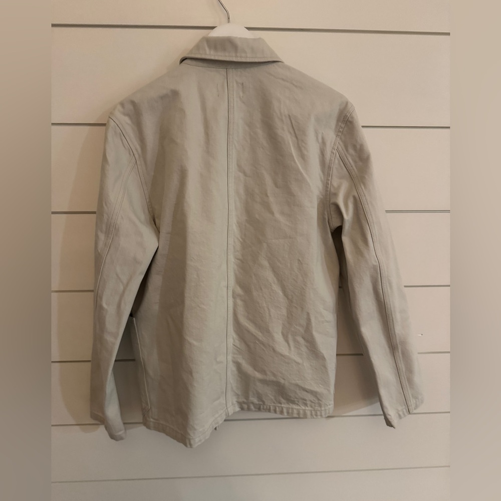 Todd Snyder LIGHTWEIGHT JAPANESE SELVEDGE CHORE COAT size M in canvas - Picture 5 of 7